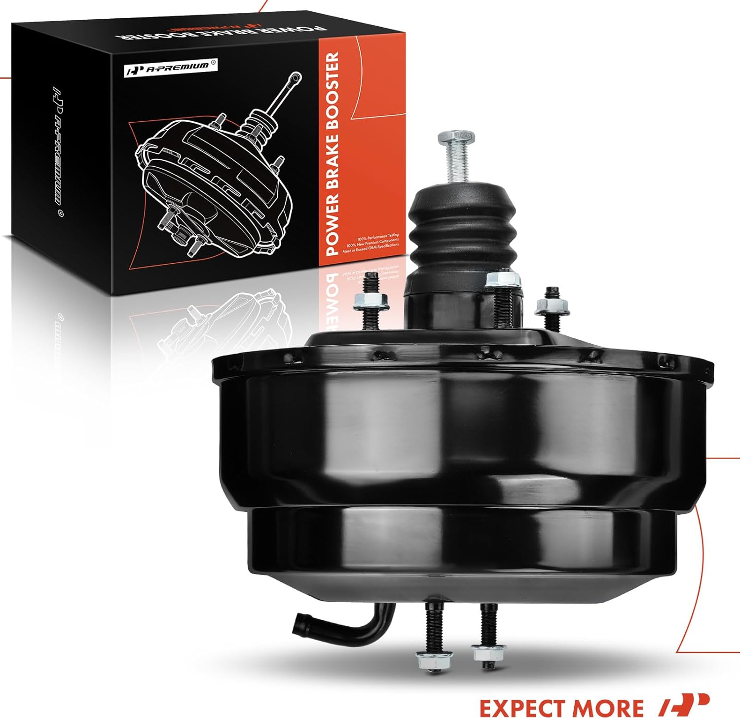 A-Premium Vacuum Power Brake Booster Compatible with Suzuki Grand Vitara 1999-2005, 2.5L 2.7L, Without Master Cylinder