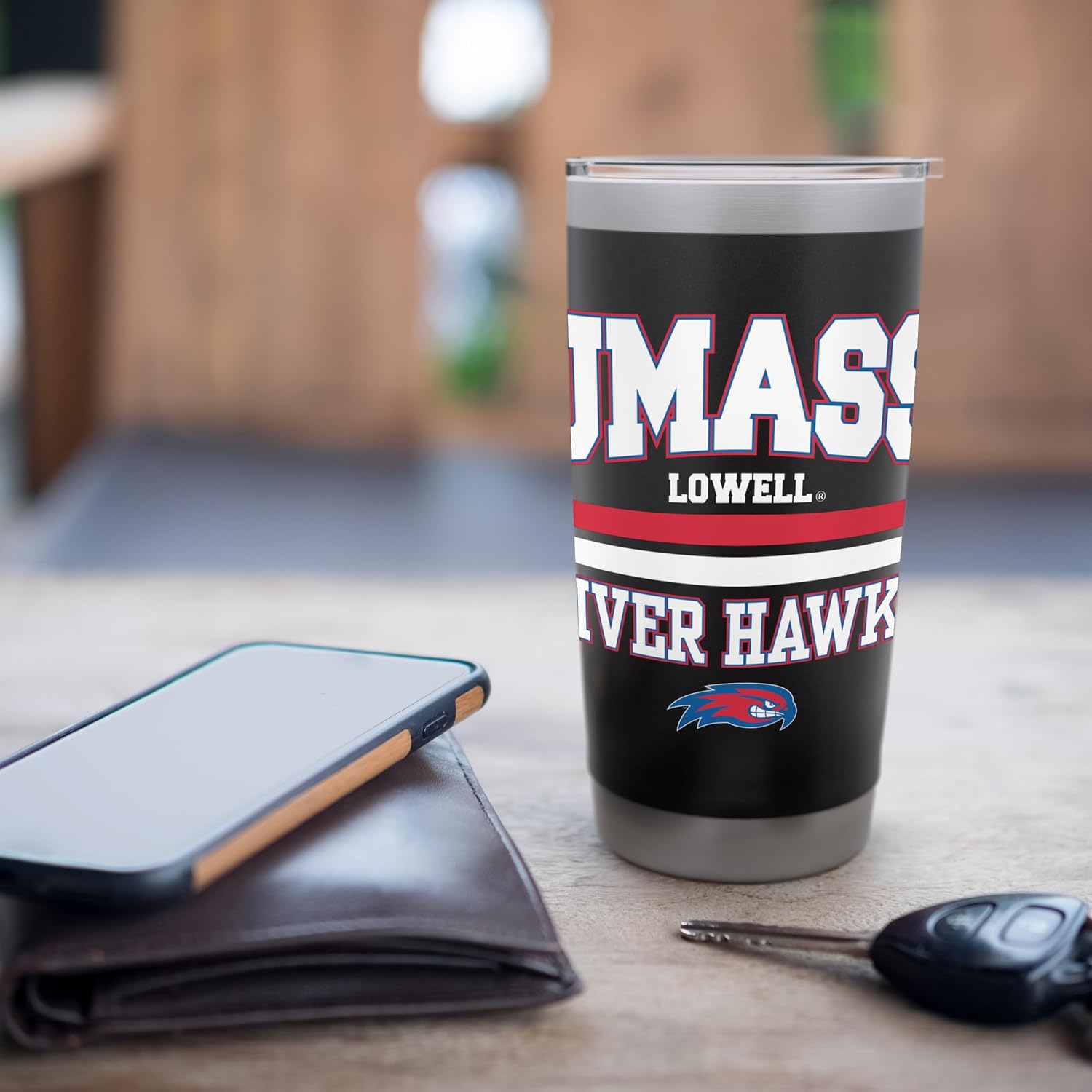 UMass Lowell River Hawks | Official NCAA Merch | VNPUMLWL301 Stainless Steel Insulated Tumbler
