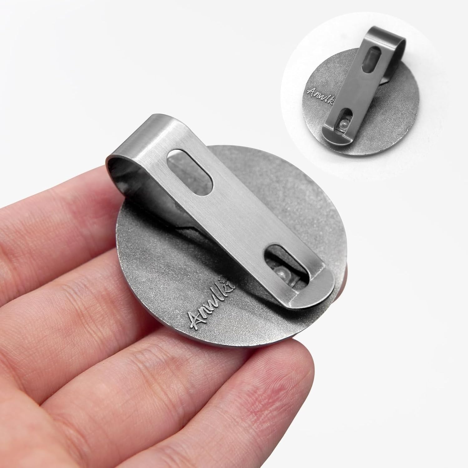 Saint Christopher Medal for Car, Colorful 3D Relief St Christopher Visor Clip Bless Driving Safety Religious Gift for Parent, Family, Friend, Driver (1) - Image 5