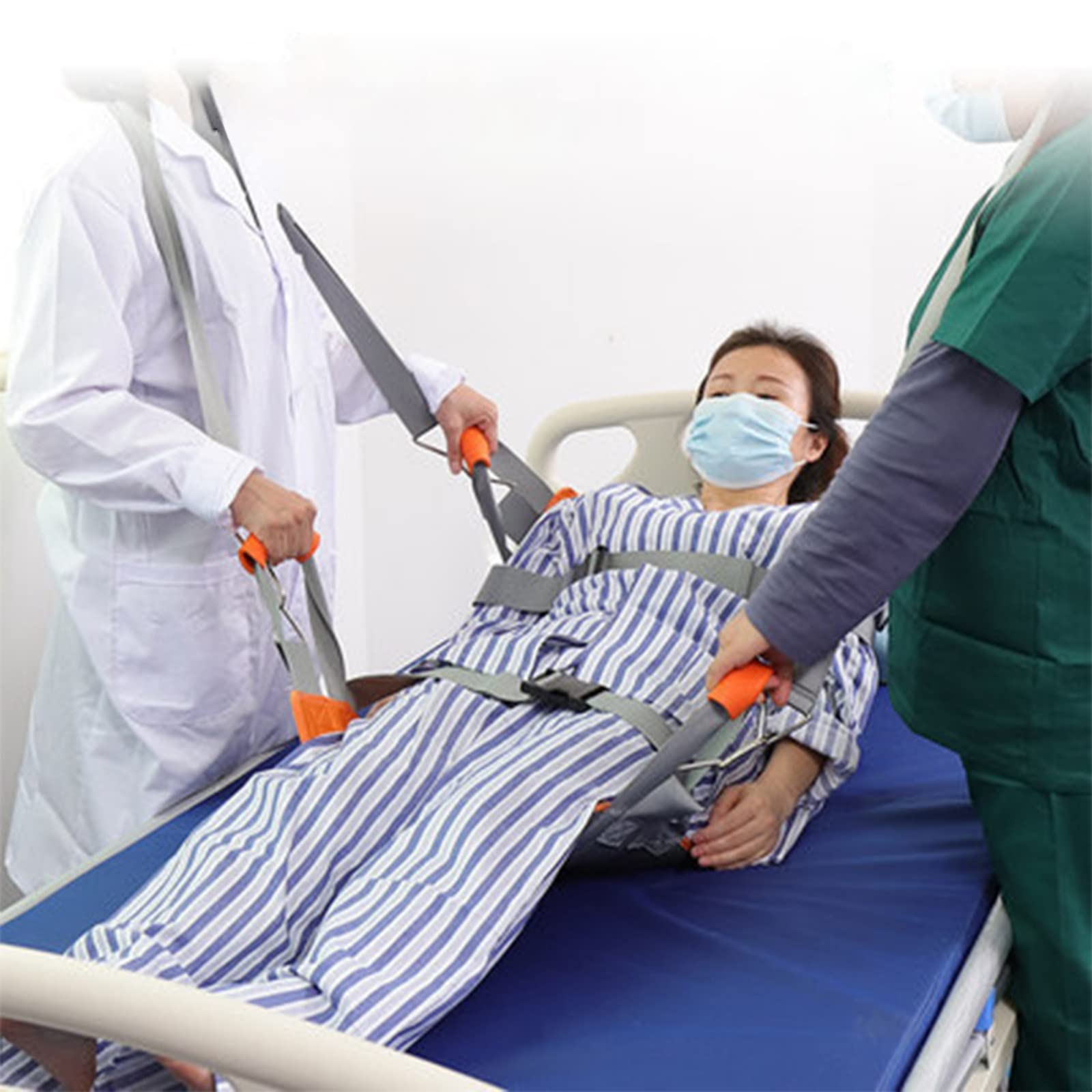 Sábana Deslizante, Tableros de Transferencia, sábanas multifuncionales para Transferencia de Pacientes Sábana Deslizante para Ancianos Paño Deslizante para Pacientes postrados(100cm*70cm)