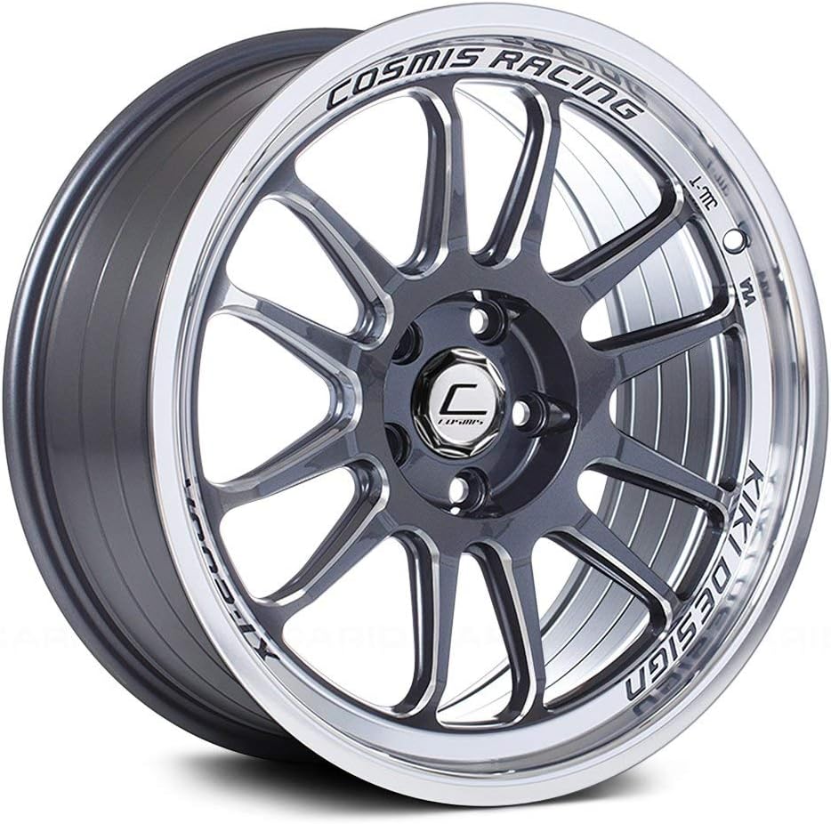 Cosmis Racing XT-206R 18x9 +33mm 5x114.3 Gunmetal Rim Wheel