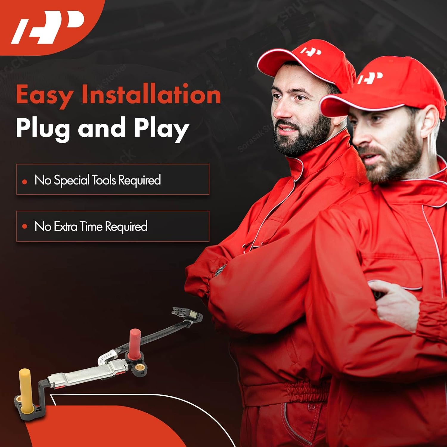 A-Premium Automatic Transmission Speed Sensor Compatible with Hyundai Elantra 2011-2013 2016-2019 & Kia Soul 2012-2013, Forte 2014-2018, Forte Koup 2014-2016, Rio 2012-2019, 1.8L 2.0L