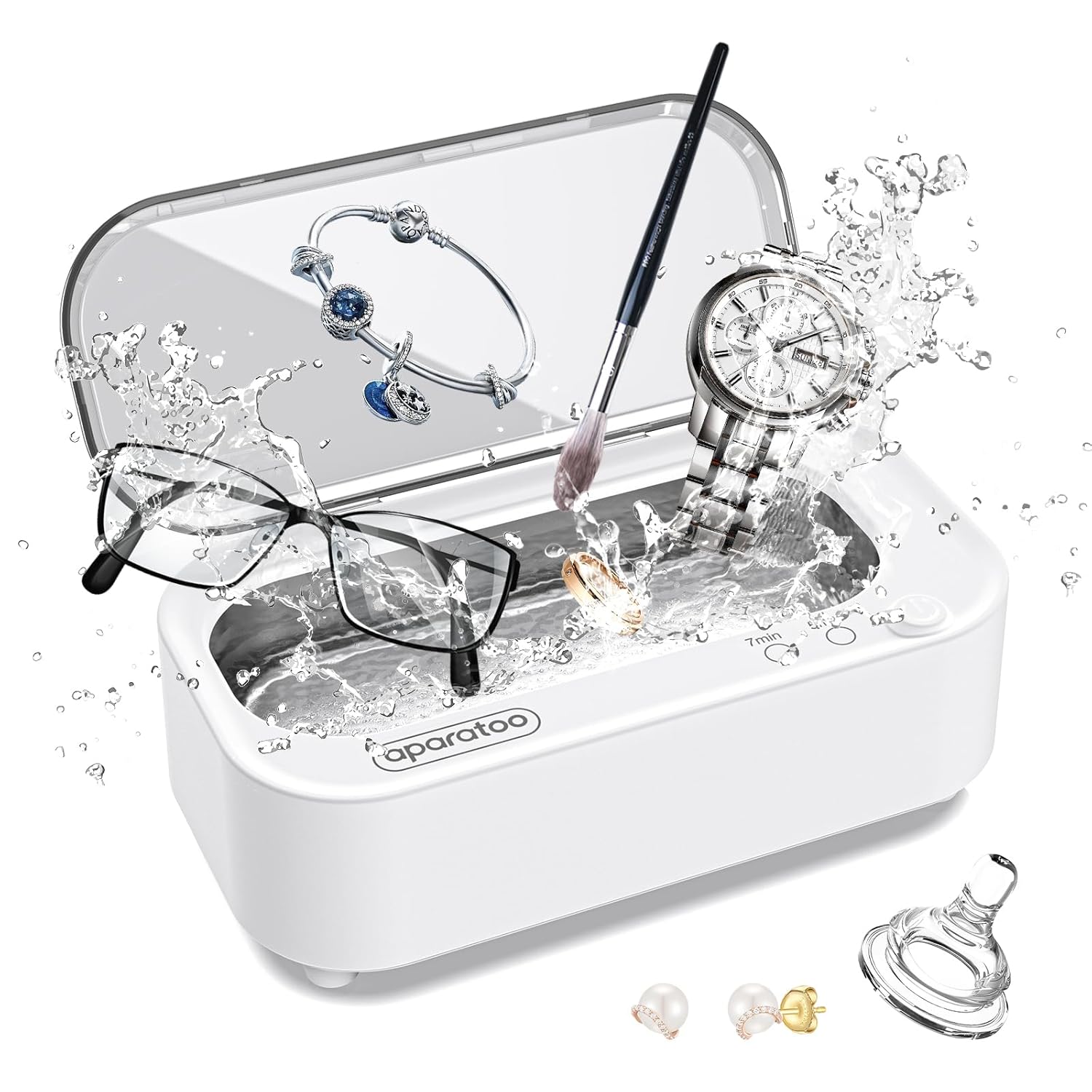 Ultrasonic Jewelry Cleaner, 48khz Professional Jewelry