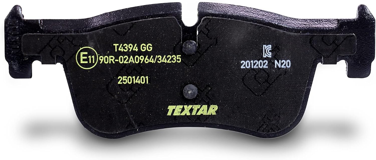 Textar Original Brake Pad Set, Disc Brake, Front Axle, 2501401