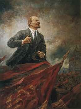 Amazon.com: Vladimir Lenin Russian Marxist Leader Poster