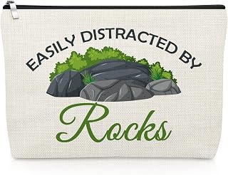 Funny Geologist Gifts Thank You Gifts for Geology Lovers Rock Lover Rock Collector Geology Professor Coworker Cosmetic Bag Christmas Birthday Graduation Present for Geologist Teacher Travel Pouch