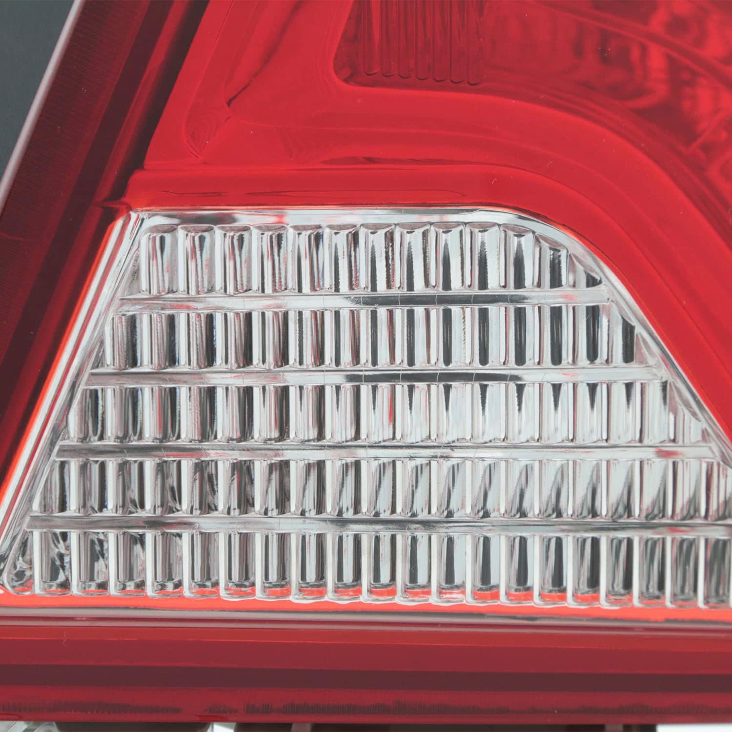 AKKON - Fits 2014-2020 Chevy Impala Sedan Chrome Red Tail Lights Brake Lamp Outer Pair Driver Left+Passenger Right Replacement