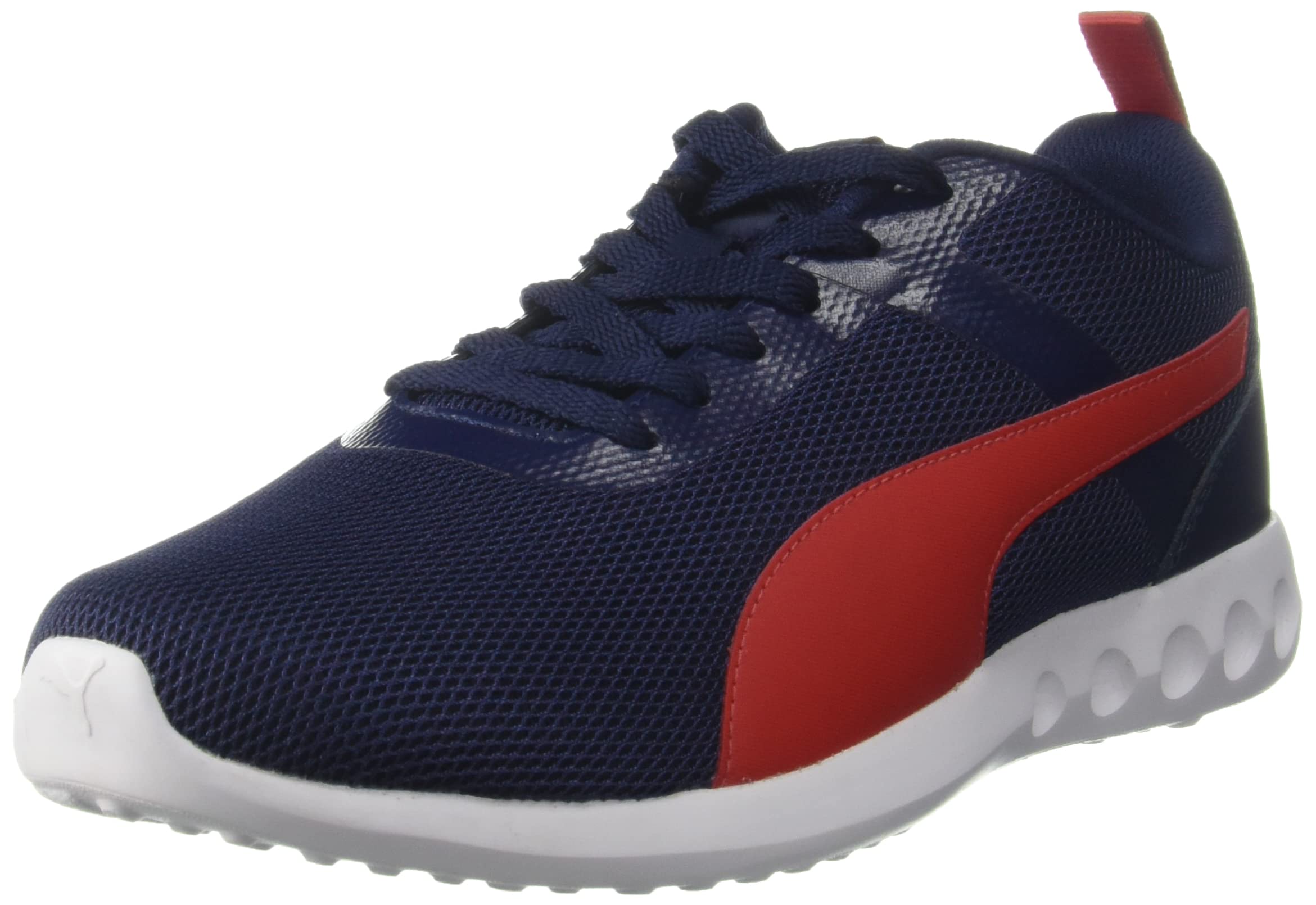 Puma Womens Concave Plus Peacoat-High Risk Red Running Shoe-10 Kids UK (19504302) (B08TM8G8W2) Amazon Price History, Amazon Price Tracker