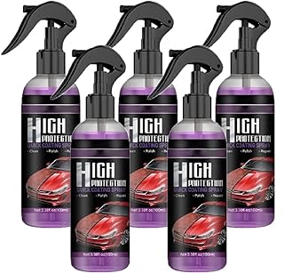 3 in 1 High Protection Quick Car Coating Spray - 30/100ML Car Coating Agent Spray, Car Ceramic Coating Nano Hand Spray, Car Wax Polish Spray, Ceramic Car Coating Spray