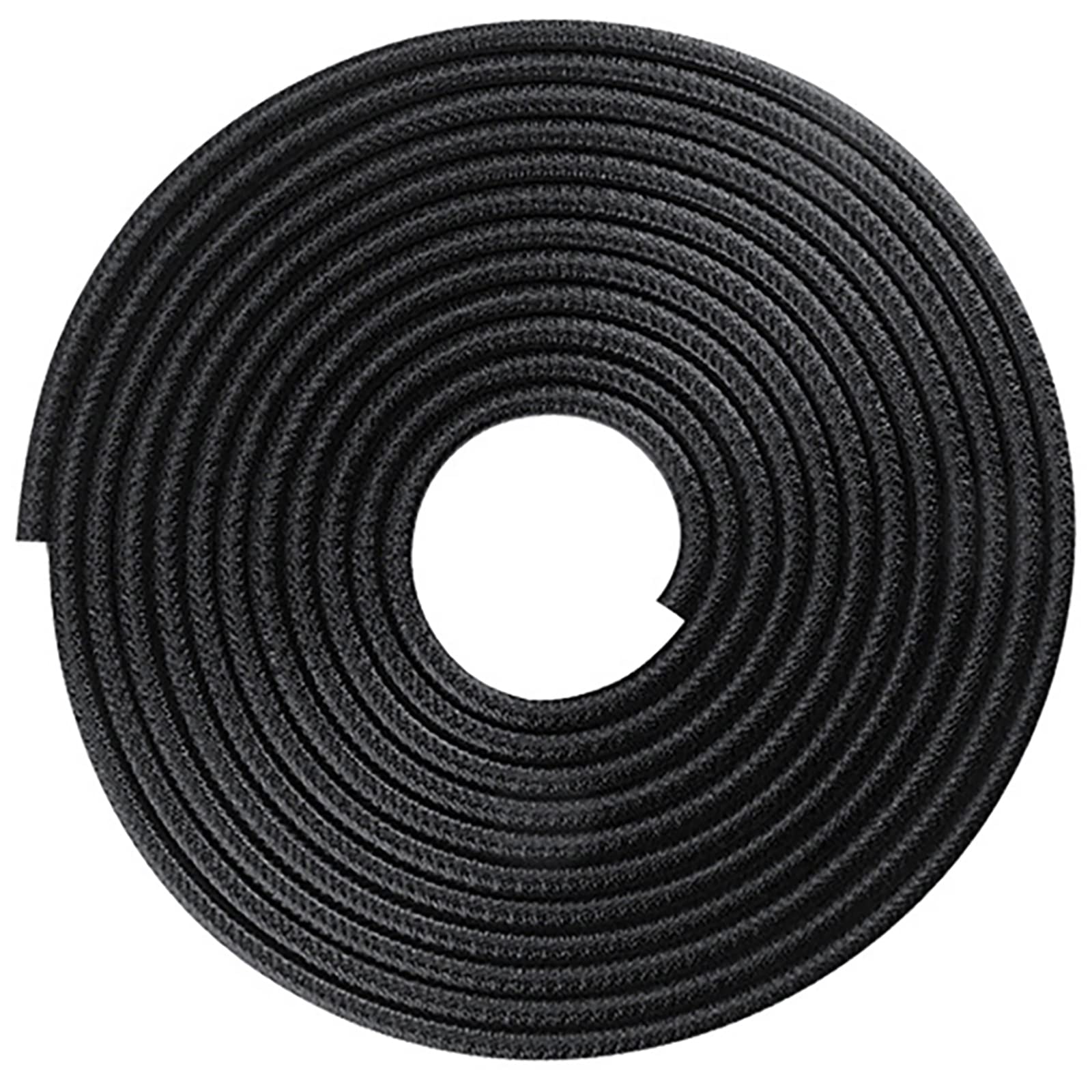 COYOUCO Protectores Borde Puerta Automóvil, Protector Sello Goma Universal Negro 5m Borde Aluminio En Forma U Protección Borde Puerta Automóvil para Mayoría Automóviles,28x26mm Grip 18x22mm