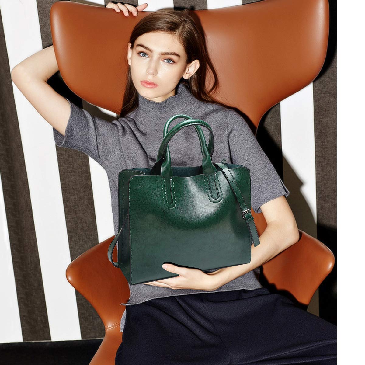 NICOLE&DORIS Moda Donna Borse a Tracolla Borse a Mano Borse a Tracolla Messenger Bag Crossbody Tote Durevole PU