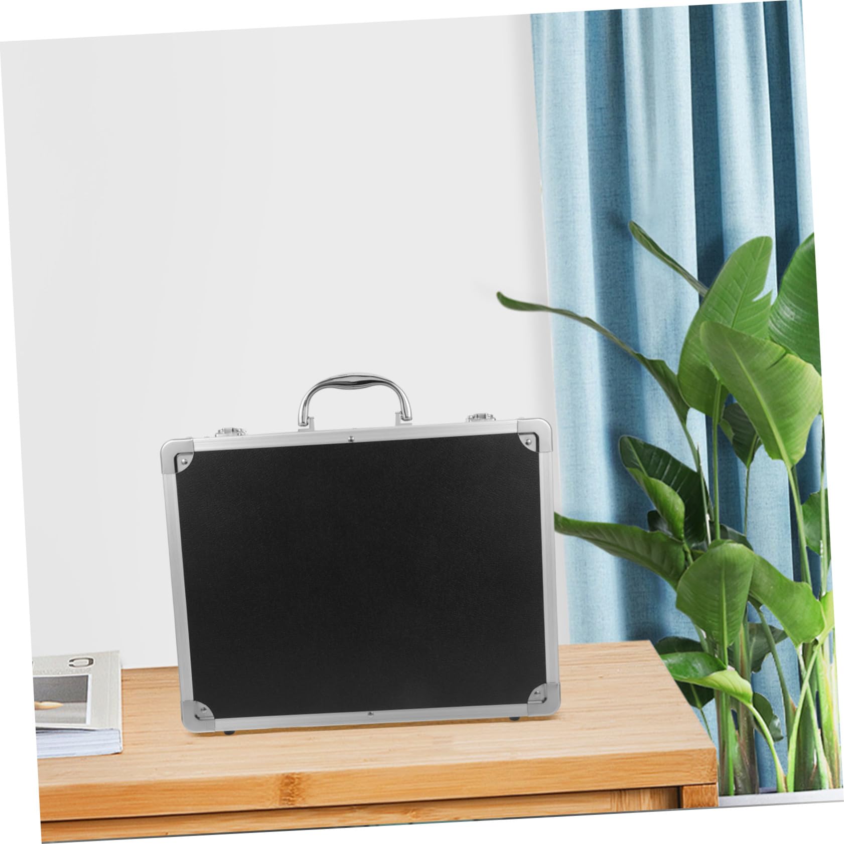Toddmomy Valigetta in Lega di Alluminio Portatile Grande Capacità, Design Resistente e Custodia per Attrezzi per Workstation in Workspace