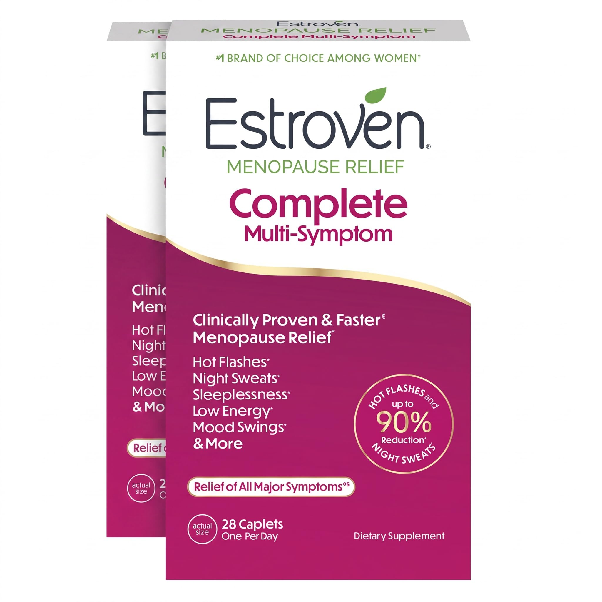 Estroven Complete Multi-Symptom Menopause Supplement for Women, 28 Count — Amazon image 10