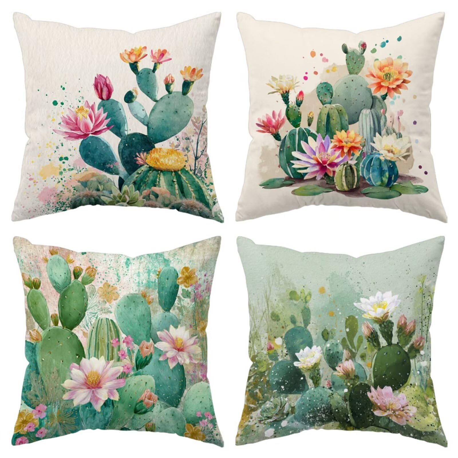 Housse de coussin en lin 50x50 cm taie carrée haut de gamme à fermeture éclair invisible