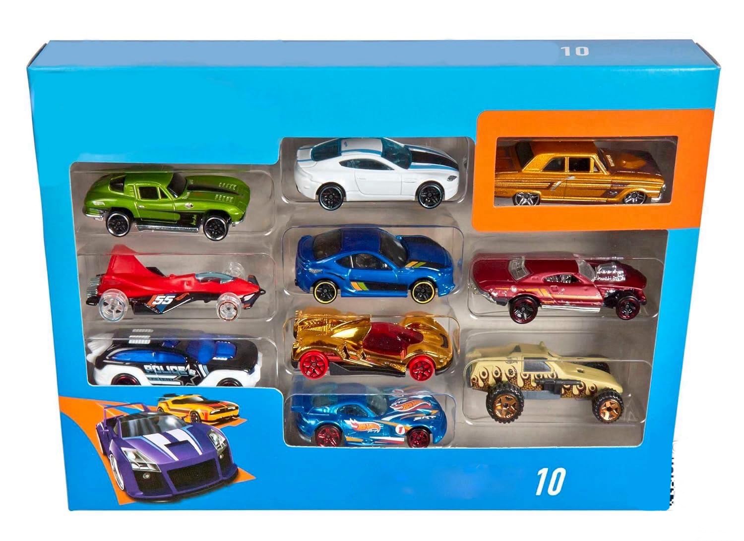 SEE Rapid Racing Hot Fire Wheels Die-Cast Toy Cars, Set of 10, Assorted Colours (B0DCTN5MZ6) Amazon Price History, Amazon Price Tracker