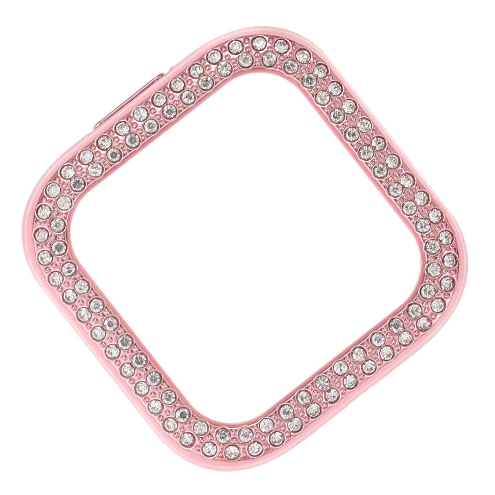 Mikinona 1pc Watch Case Glass Frame Protective Se Case Frame Cover Paint Tray Liners 2 Bumper 2 Case Cover Watch Cover Leaf Skeletons Case 40mm Bumper Case Cover Pink Screen Accessories