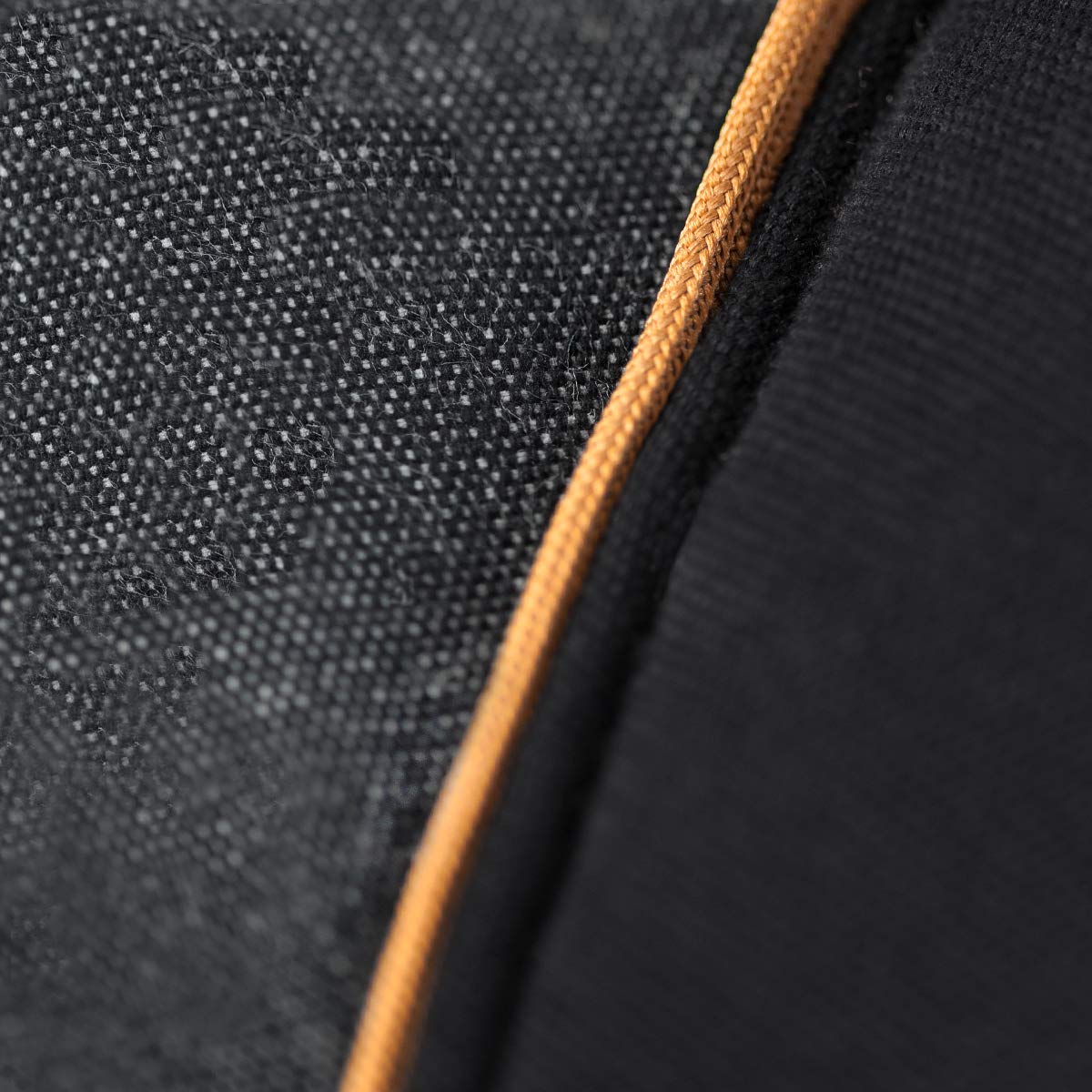 Manduca Xt Marsupio Bambino, Uno per Tutti, Marsupio Ergonomico e Flessibile Con Seduta Regolabile per Neonati e Bambini Fino a 20kg, XT Cotton Edition, Cotone Biologico Denim Nero + Caramello