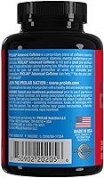 Vista 5 de ProLab Nutrition Advanced Caffeine 200 mg, tabletas de cafeína natural de acción rápida con extracto de té verde, energía limpia, enfoque mental