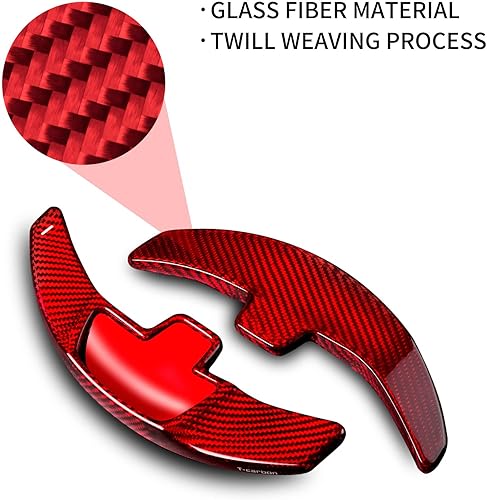 Miniatura 3 de T-carbon - Extensión de palanca de cambios de fibra de vidrio auténtica compatible con Mercedes Benz, T-carbon para Mercedes Benz A, B, C, E, S,