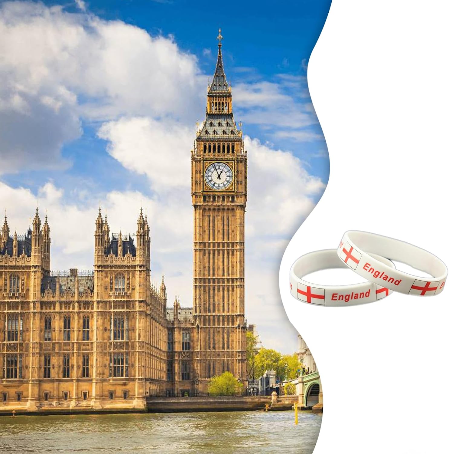 Evankin Country Flag Unisex Silicone Bracelet Rubber Sports Fashion Wristband image 3