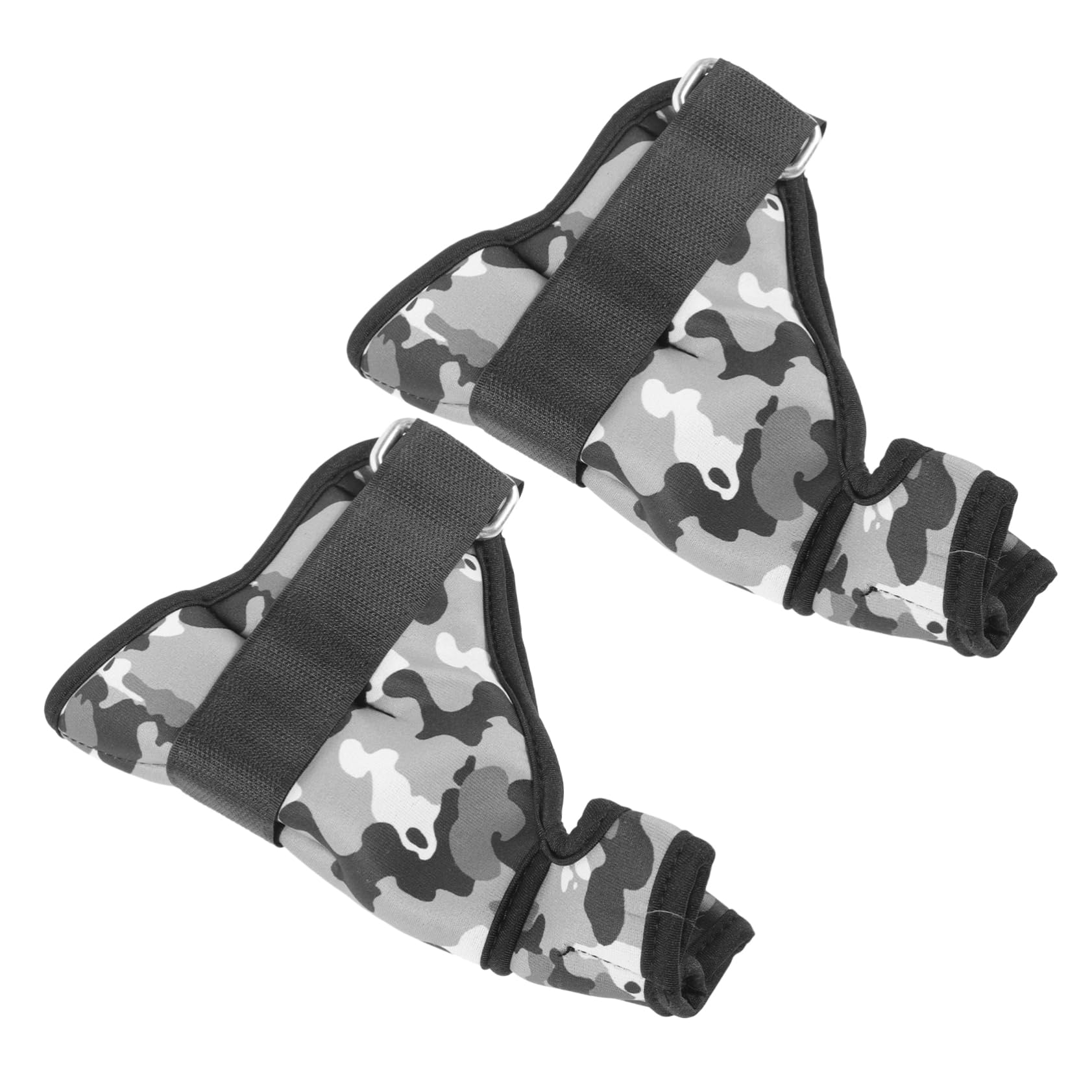 Toyvian Pesas Material de Poliéster y Arena de Hierro de 0.5kg sin Fugas ni Grietas para Tobillos Ideales para Hiking y Entrenamiento de Resistencia