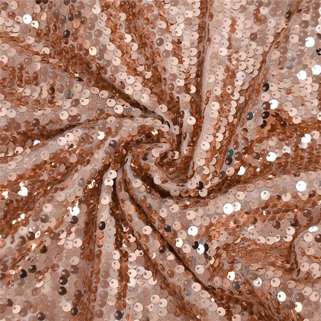 Lito Angels Vestido de Fiesta con Lentejuelas para Niñas 2-12, Elegante y Brillante para Cumpleaños o Boda, Talla 98-152