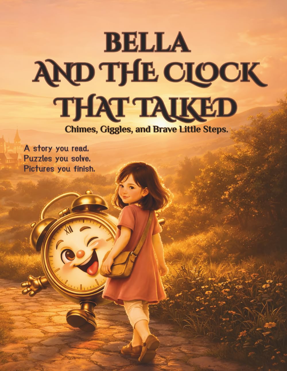 BELLA AND THE CLOCK THAT TALKED: A Storybook Adventure with Puzzles, Coloring, and Creative Play