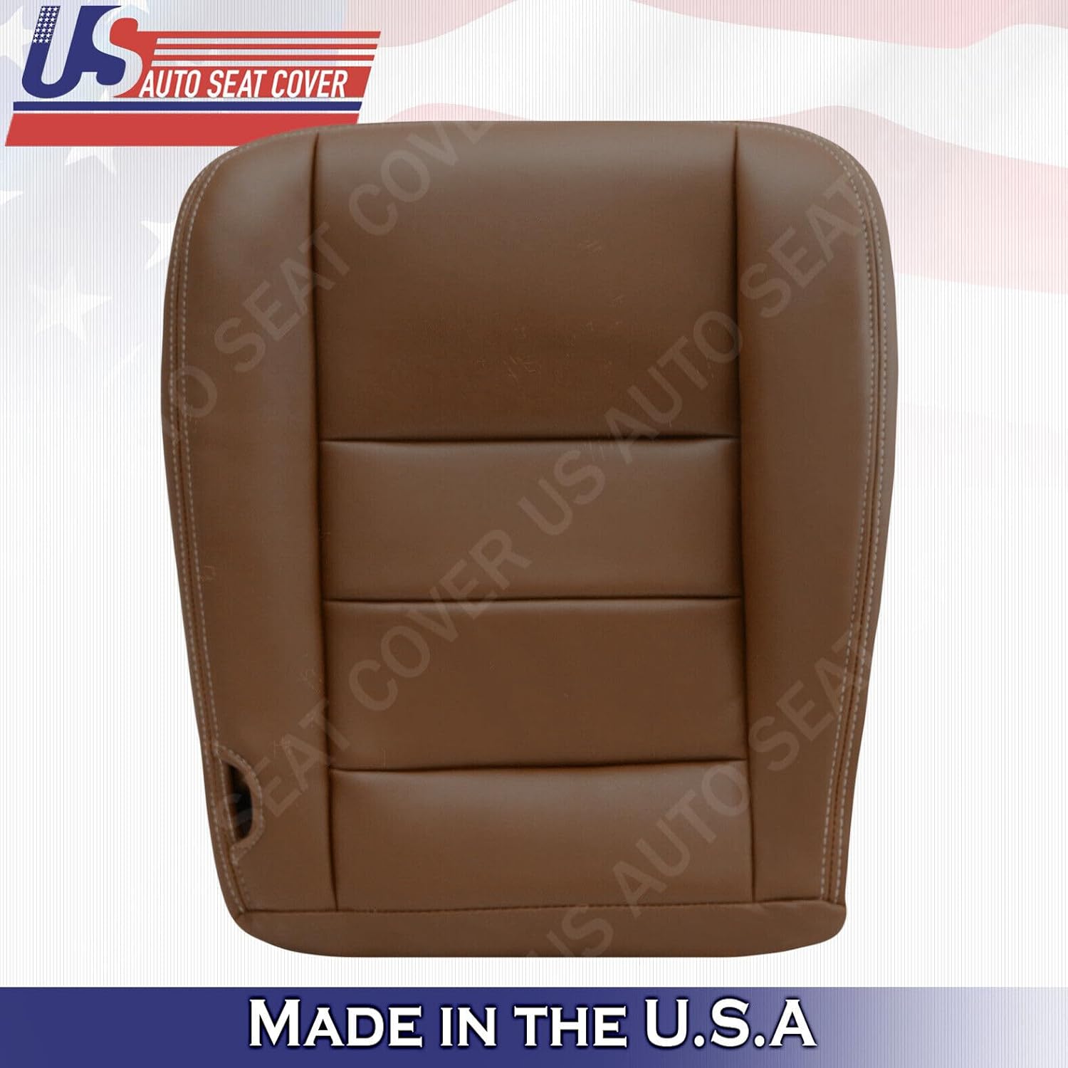 2003 2004 2005 2006 2007 Compatible with Ford F250 Crew Cab *King Ranch* Front Vinyl Seat Covers (Theme: Driver & Passenger Tops/Bottoms Vinyl (4pc))