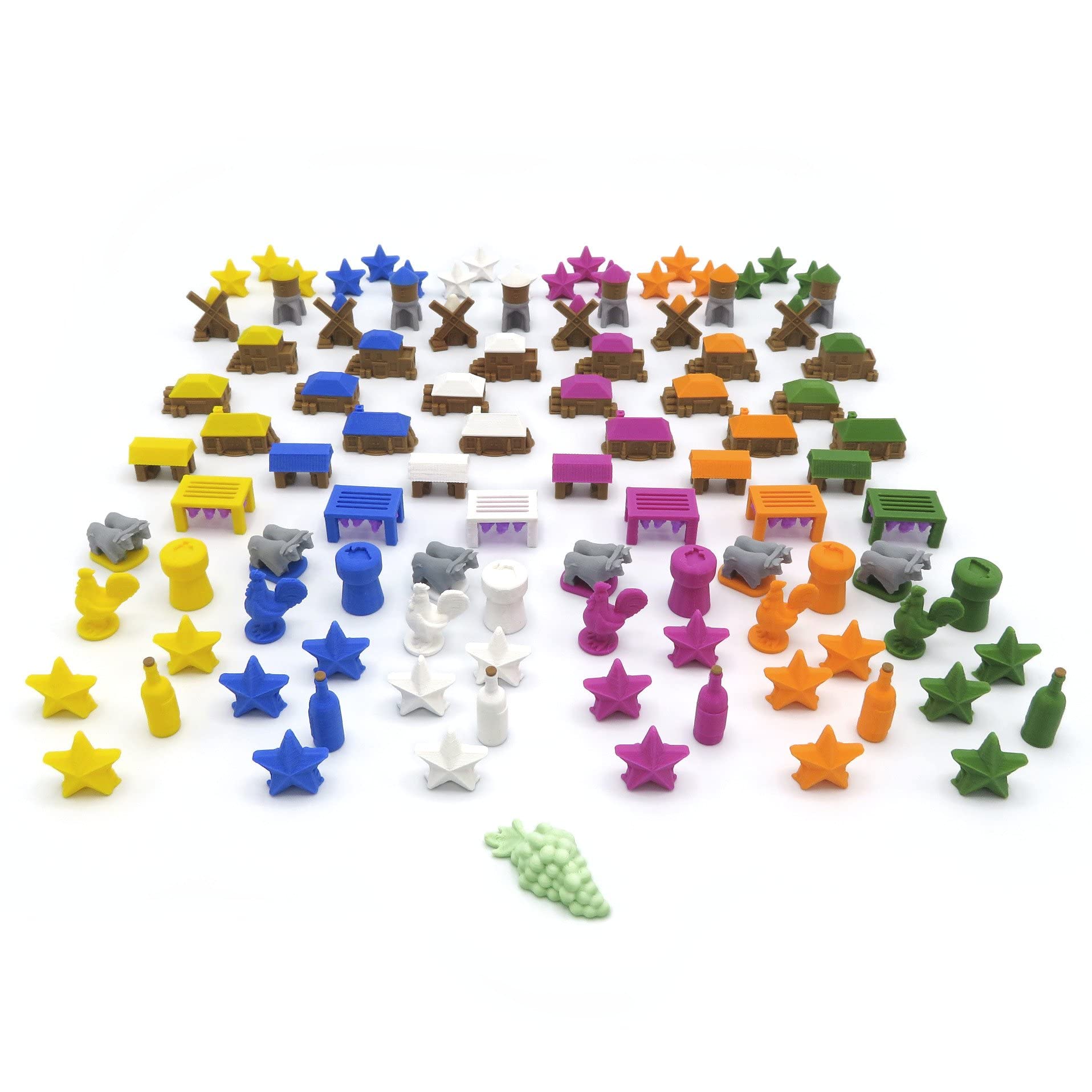 BG Expansions Viticulture™ Complete Expansion Pack - 103 Pieces, Black