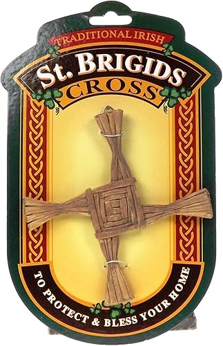 JC Walsh and Sons Placas de pared de resina con cruz de St Brigids Cruz irlandesa, decoración para el hogar, cocina, recuerdos de Irlanda, regalo de