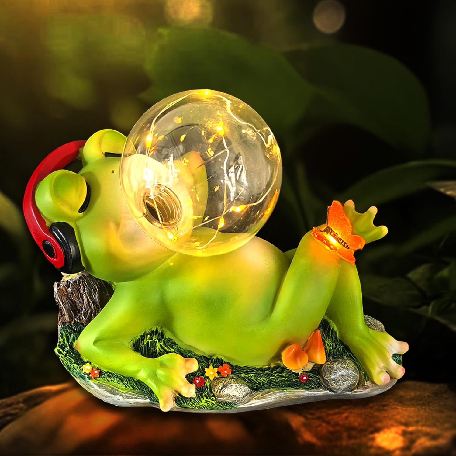 Solar Frog Statue Review: Best Garden Decor Lights for Patio, Lawn & Backyard Ornaments