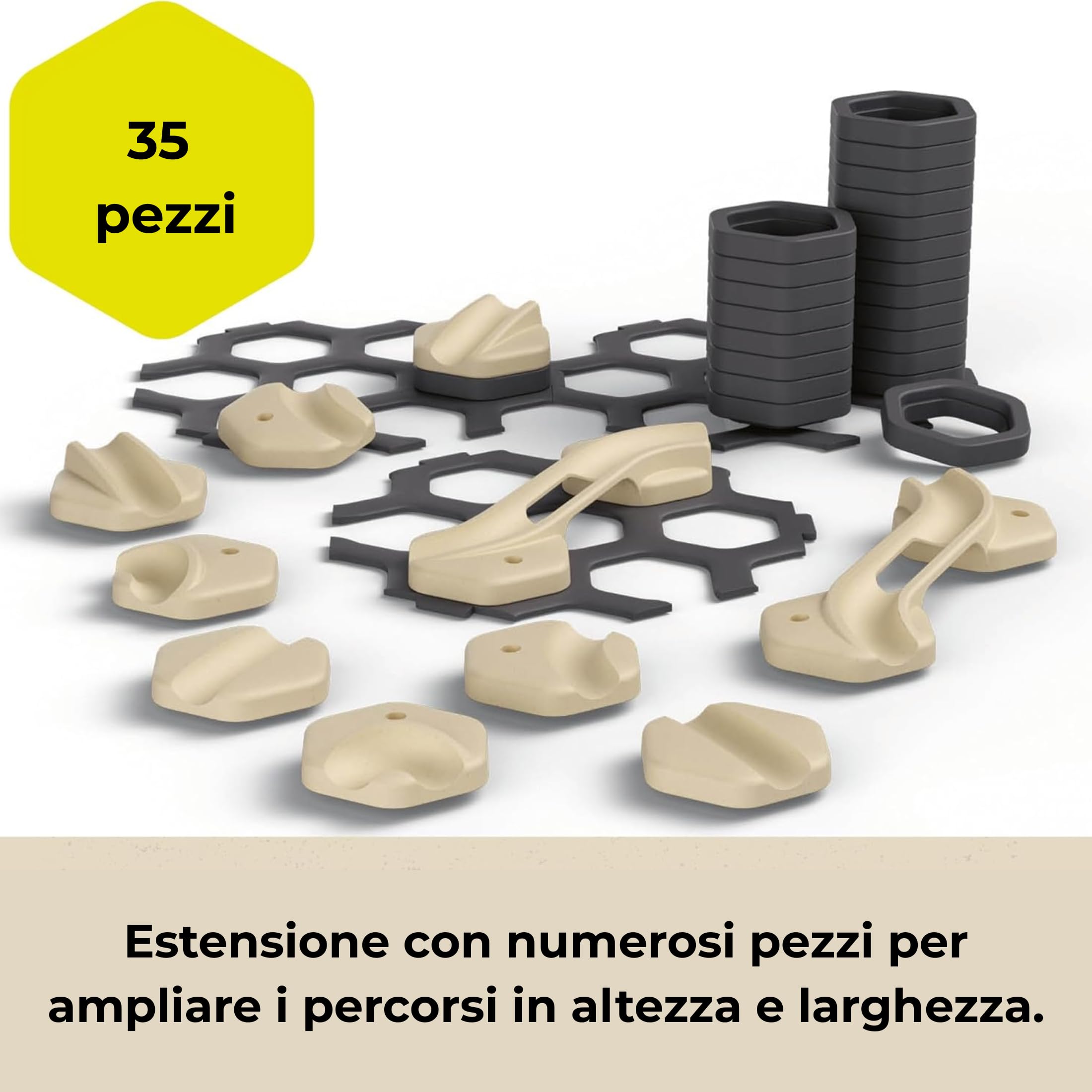 Ravensburger - GraviTrax Junior Extension My Trax: Espandi i tuoi percorsi, Estensione pista biglie 35 pezzi, Gioco STEM 3+ anni, Non giocabile da solo, Compatibile con tutti i GraviTrax