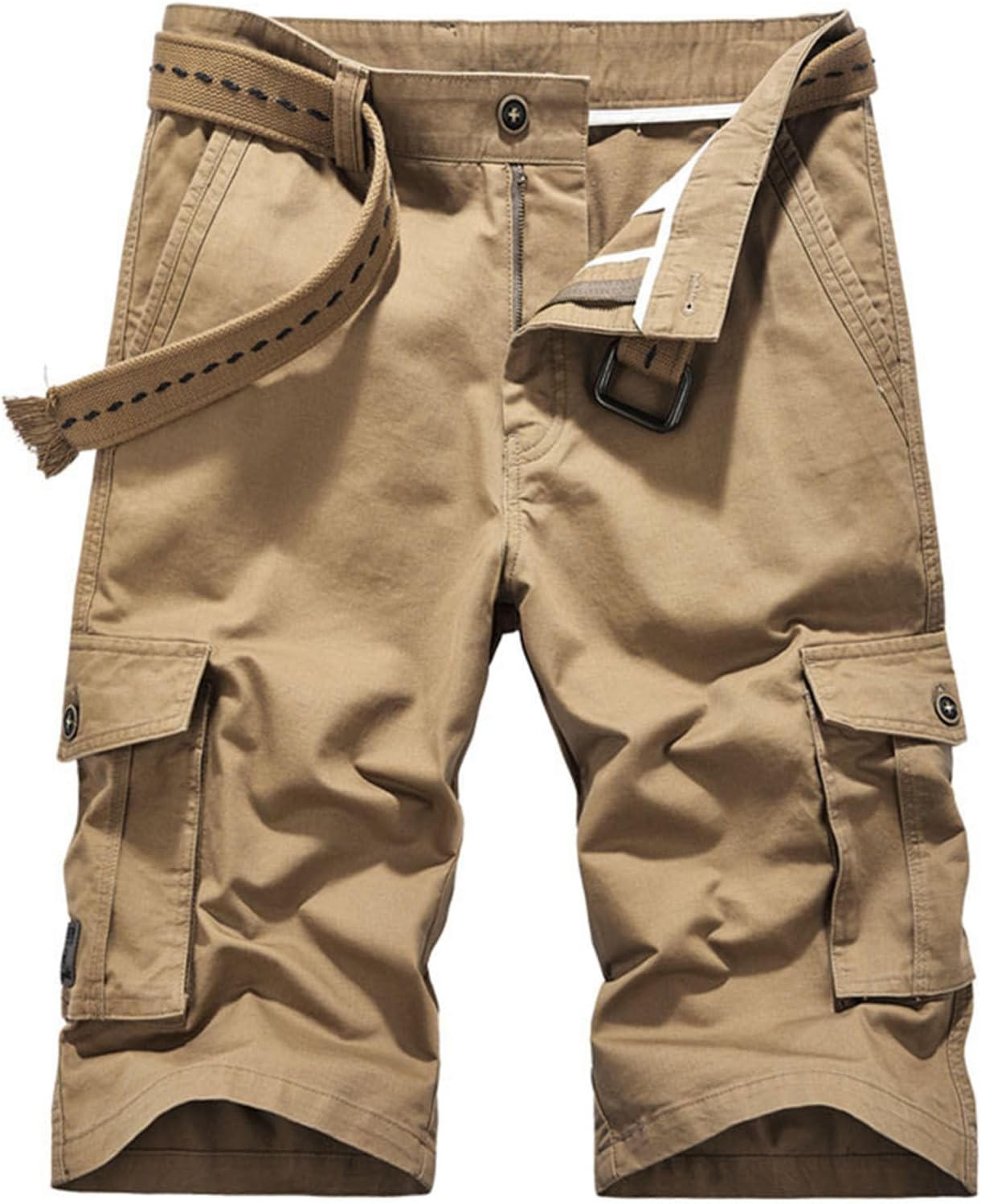 Mens Tactical Cargo Shorts Casual Loose Fit Outdoor Work Hiking Workout Athletic Shorts with Multi Pockets