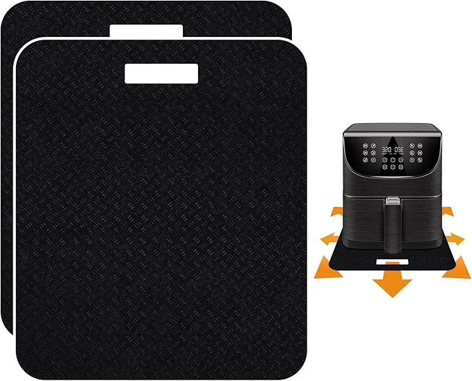 Heat Resistant Mat for Air Fryer with Sliding Function, 2 Pcs 12 * 14