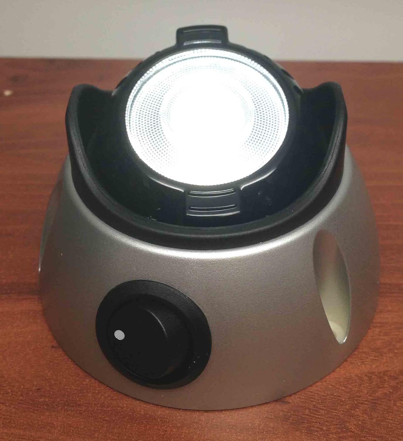 MARINE BOAT LED SWIVEL CABIN LIGHT PLASTIC COOL WHITE ON OFF SWITCH