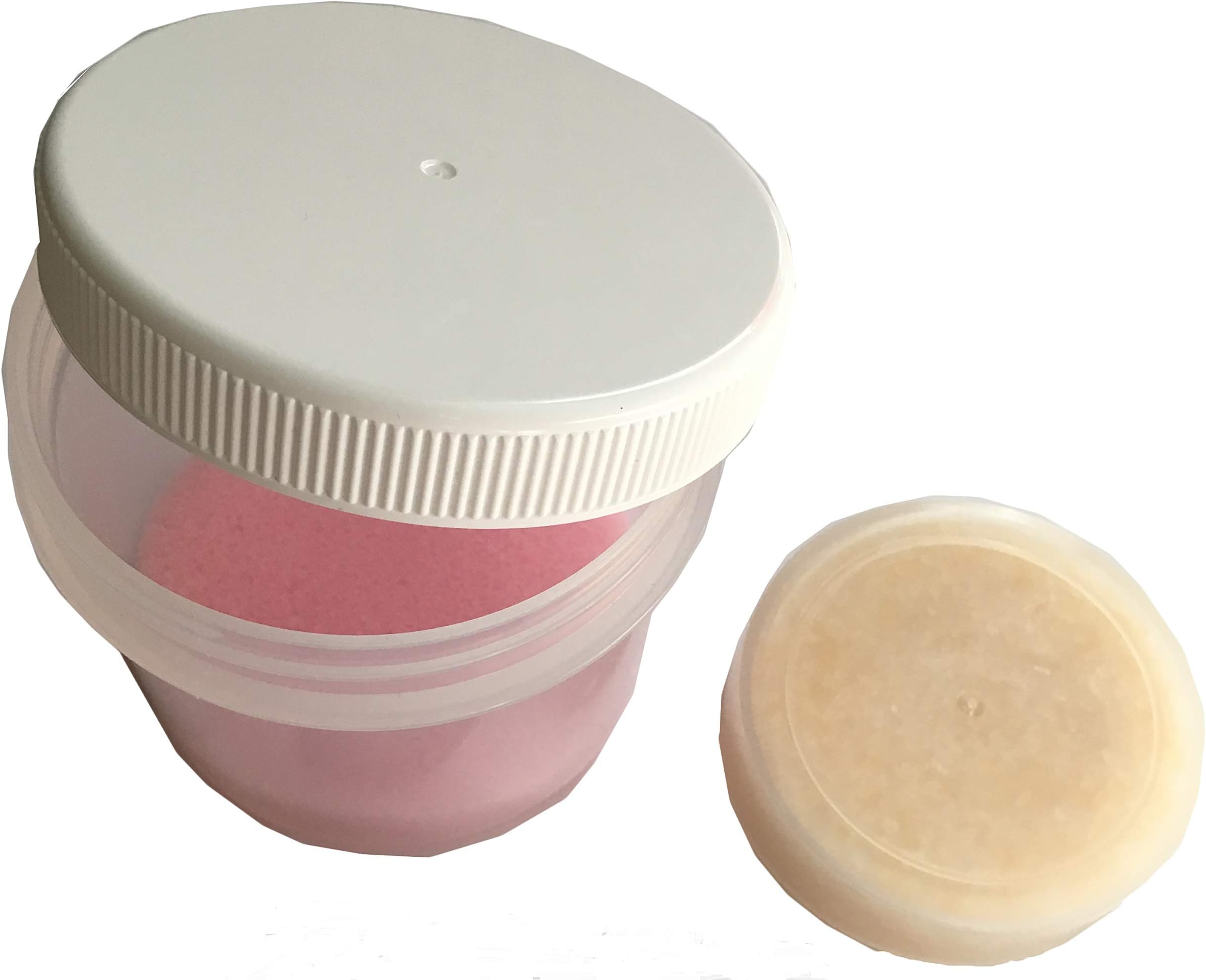 New Hearing Aid Clear Drying Pot/Jar/Dehumidifier & Silica Pallet *C3