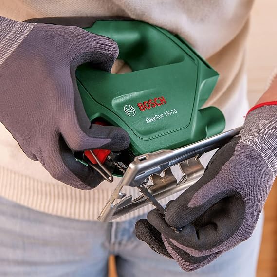 Bosch Home and Garden Akülü Dekupaj Testeresi EasySaw 18V-70 (aküsüz, 18 Volt Sistem, karton ambalaj)