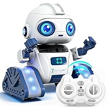 Ophy Robot Bambini, Funzione di Proiezione Innovativa, Robot Telecomandato con Controllo Gestuale, Occhi a LED, Musica, Robots Halloween Giocattoli per bambini e bambine di 3 4 5 6 7 8 9 10 11 12 anni