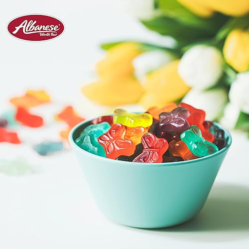 Miniatura 7 de Albanese World's Best Mini Gummi Butterflies, las mejores gomitas mini con forma de mariposa del mundo, bolsa de 7.5oz