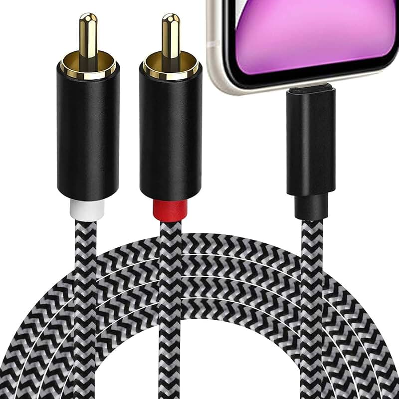 Amazon.ca rca to lightning cable