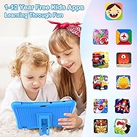 Vista 2 de Tableta para niños de 10 pulgadas Android 13 con estuche a prueba de golpes, Quad-Core 32GB, 512GB ampliable, control parental, aplicaciones