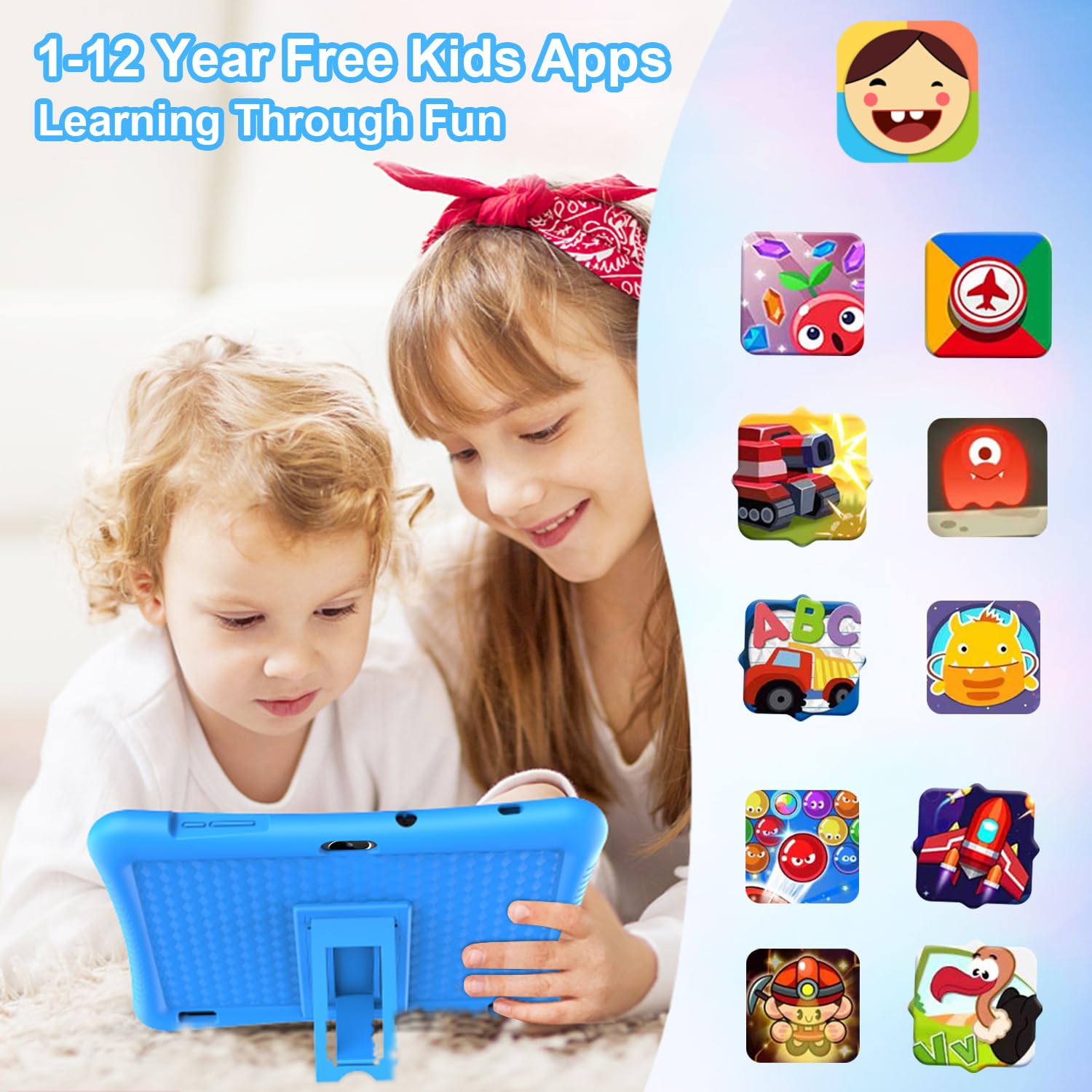 Kids 10 inch Tablet Android 13 Shockproof Case - Dettaglio