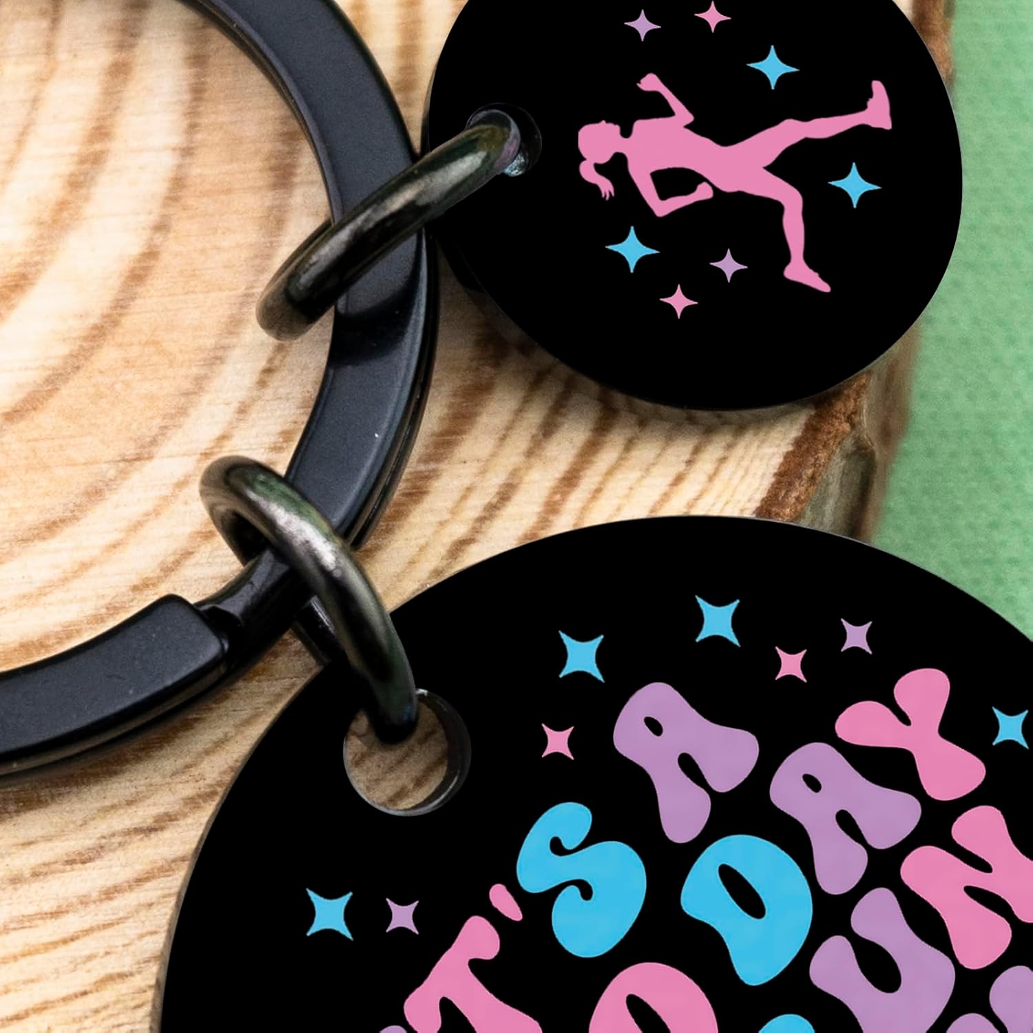 igvean Valentines Day Gifts for Women Runner Gifts Running Gift Best Gift for Runners Men Women Track and Field Keychain Cross Country Running Present - Image 6