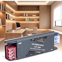 12V 36W LED Driver, Ultra Slim LED Transformer 240V AC to 12V DC 3A 36 Watt Quiet Low Volt Converter LEDs Power Supply Constant Voltage For LEDs Strip, Wall Lamp, Indoor