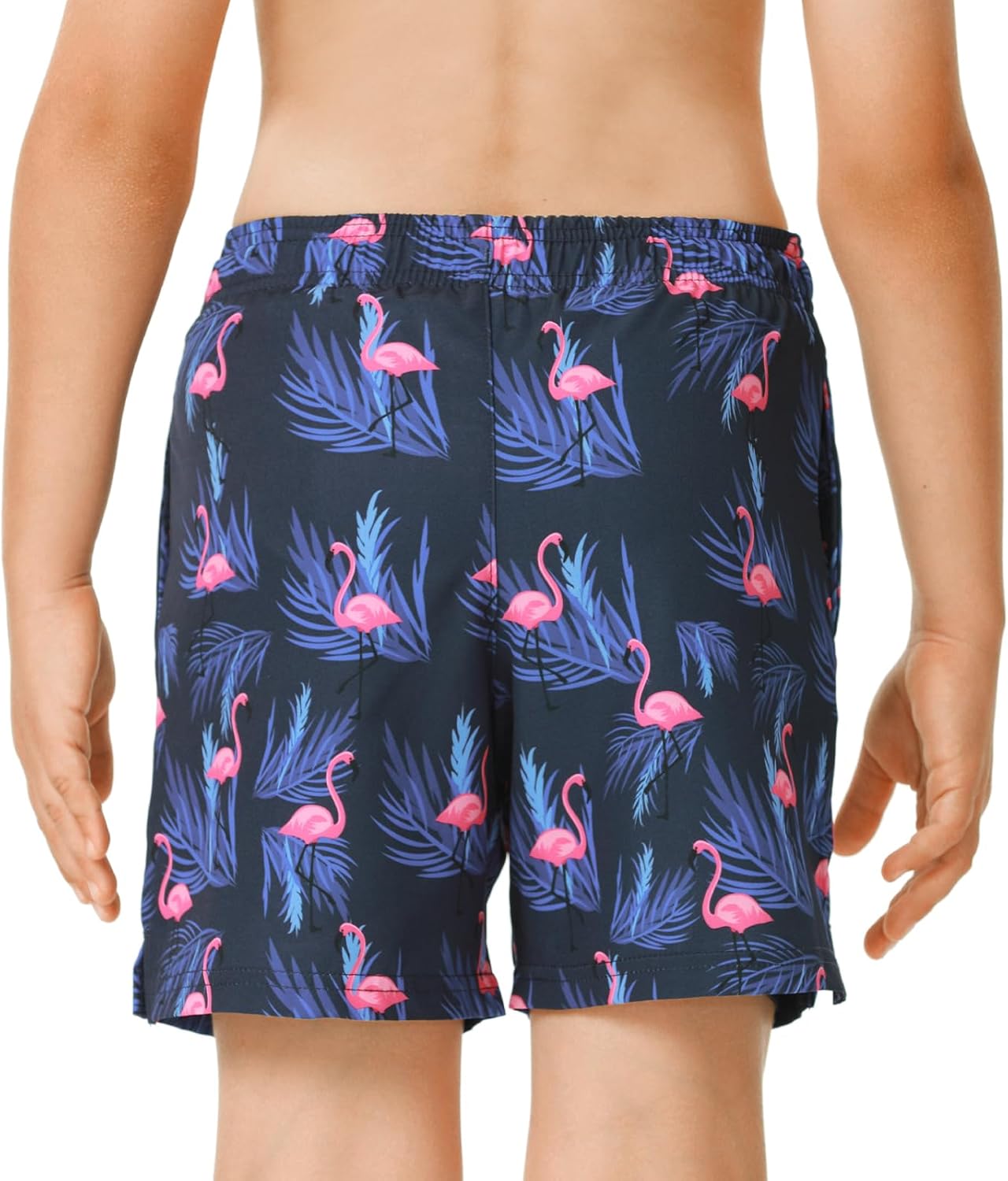 HODOSPORTS Boys Swim Trunks Swimwear Bathing Suits Swim Shorts with Pockets - Image 3
