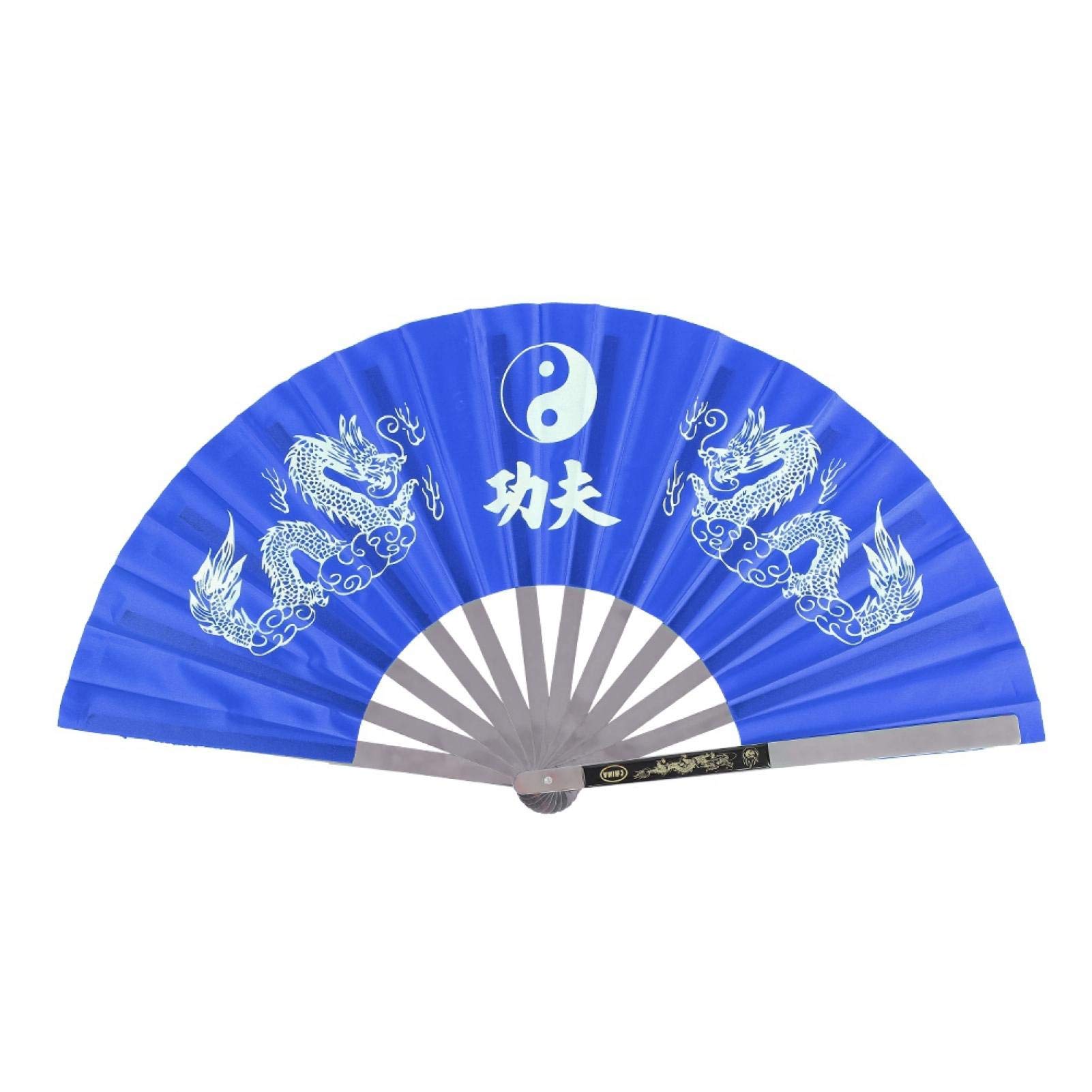DAUERHAFT Delicate Painting Dance Fan Tai Chi Fan,for Martial Arts Dances Shows Performances