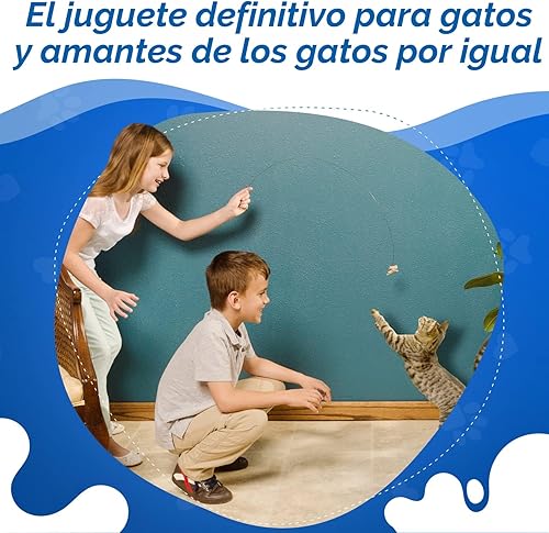 Vista 3 de Cat Dancer Products 101 - Juguete interactivo para gatos, color marrón