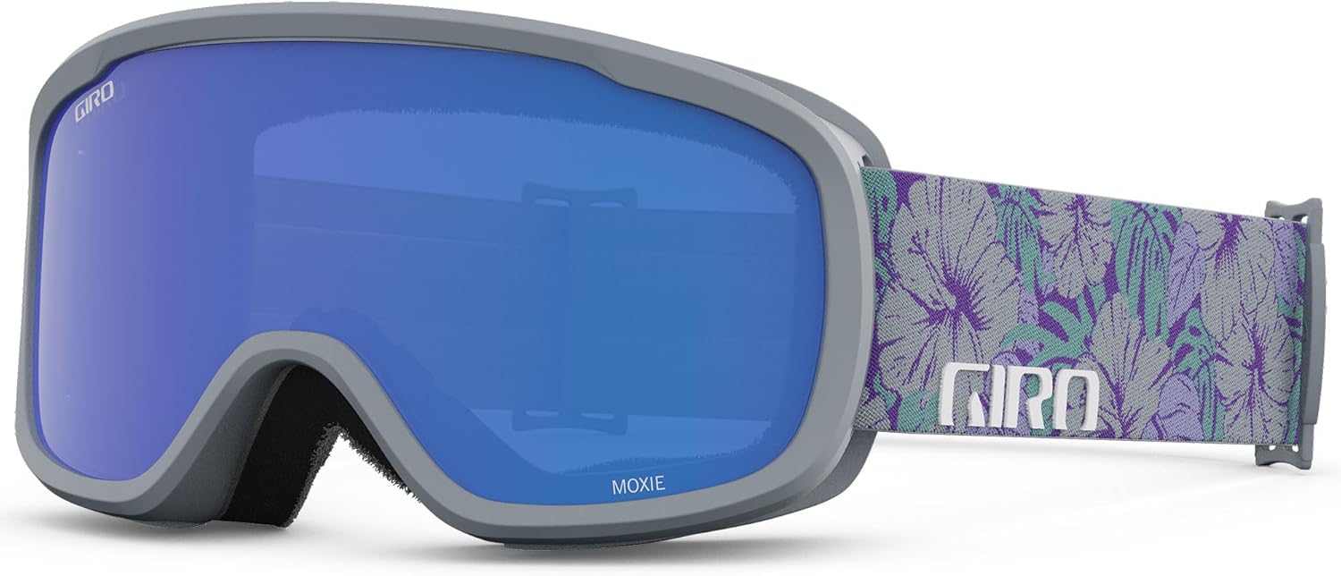 Giro Moxie Women's Ski & Snowboard Goggles - Small-Medium Fit, Anti-Fog, OTG Compatible, 2 Lenses, EXV Wide View