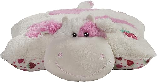 Miniatura 2 de Pillow Pets Juguete de peluche de vaca Jumboz dulce perfumada de fresa de 30 pulgadas