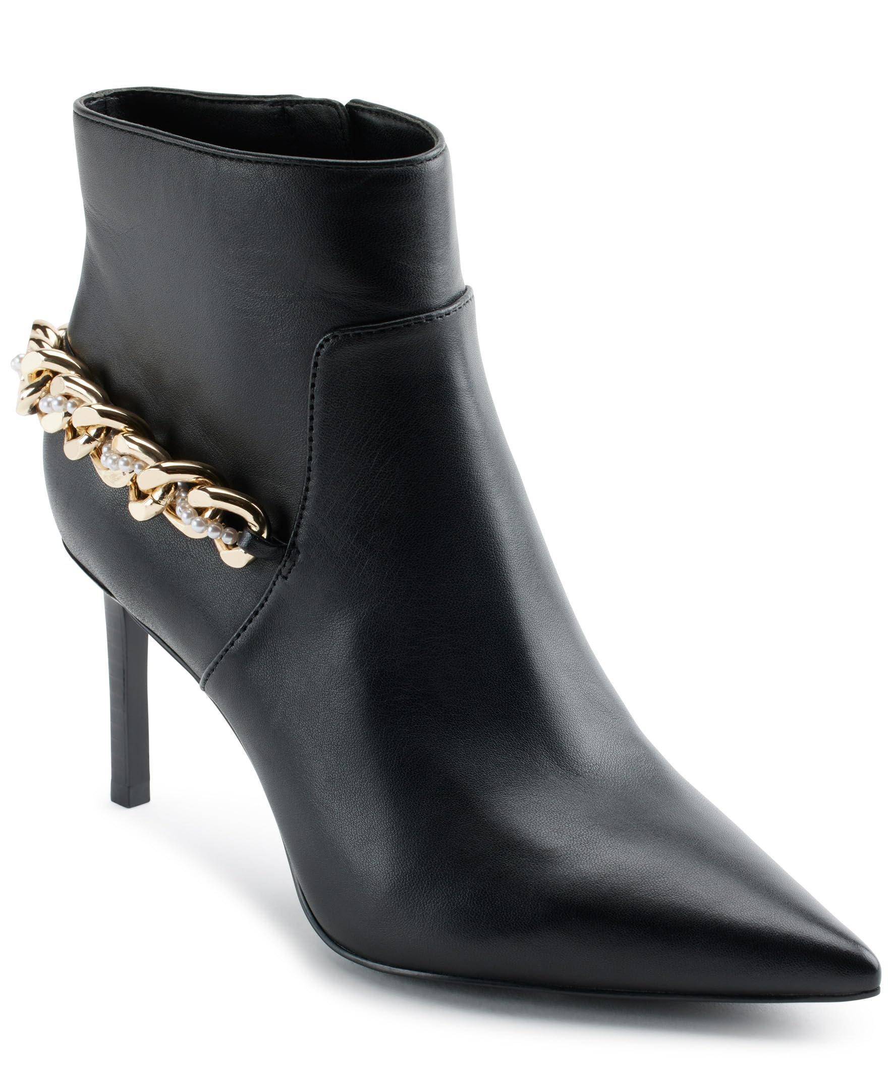 KARL LAGERFELD Paris Women's Shoes Bootie,Soft White,11